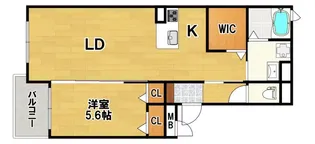シャルダンソレイユ【2階】の間取り