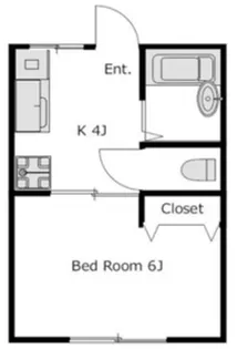 アルムハイツ【1階】の間取り