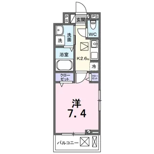 ライニーバ K【1階】の間取り