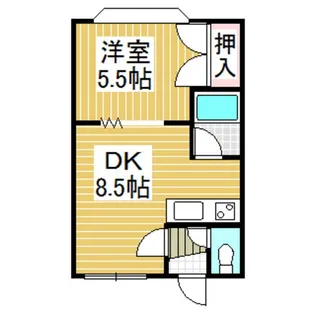 メゾンドBEDONE【3階】の間取り