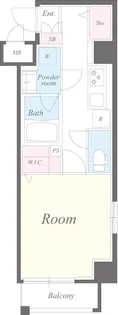 アリア【5階】の間取り