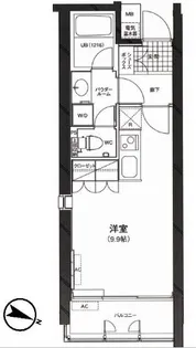 カーサ・デル・ソル小石川【2階】の間取り