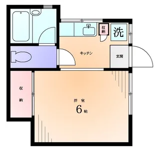 ラ・ミア・カーザ【1階】の間取り