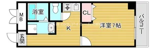 IF都島【3階】の間取り