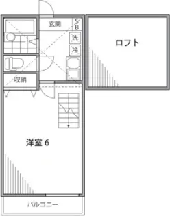 グランデ・ハナブサII【2階】の間取り