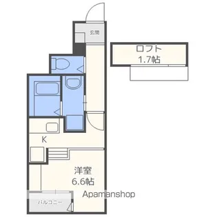 あんしん浜寺公園町08-5002【1階】の間取り