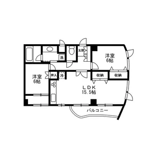 シティコートS【3階】の間取り