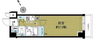 トーシンフェニックス日本橋兜町弐番館【8階】の間取り