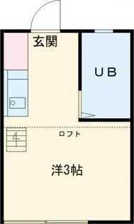 プレシティー笹塚I【1階】の間取り