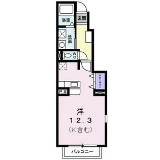 アプリコット・ヴィラ II【1階】の間取り