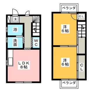 チアフル23【1階】の間取り