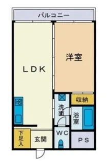 伊勢原エイトビル【2階】の間取り