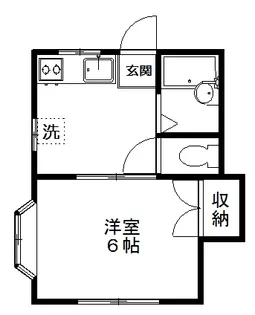 プチハウス【1階】の間取り