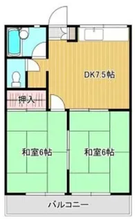 グレース南薫【2階】の間取り