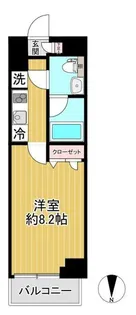 SHOKEN Residence横浜WEST【3階】の間取り