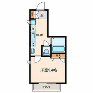 Y‘s Terrace【3階】の間取り