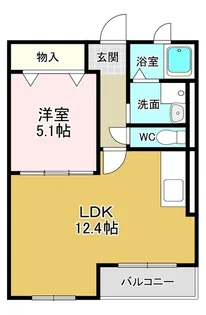 ハートフルタウン 参番館【1階】の間取り