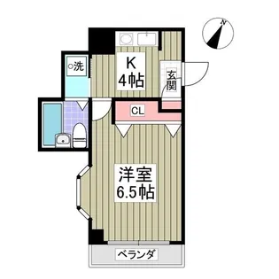 メゾントリノ【1階】の間取り