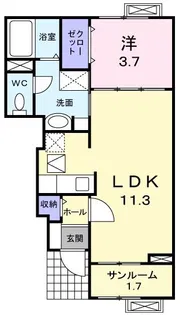 OWL(アウル)-II【1階】の間取り