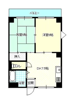 ベルコモンズ【3階】の間取り