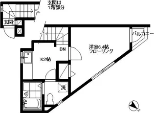 エスペランサ B-2【2階】の間取り