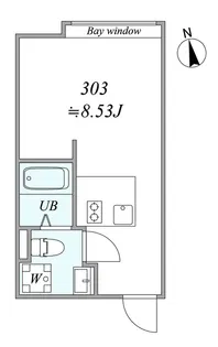 trias643【3階】の間取り