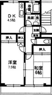 第一センターヒルズ【2階】の間取り