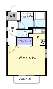 めぞん・ど・めーる【3階】の間取り