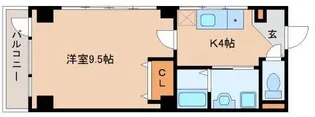末広ビル【6階】の間取り