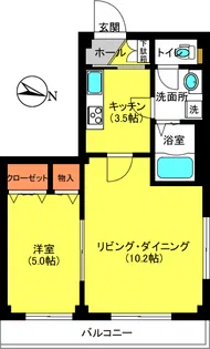 エチュードIII【2階】の間取り