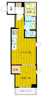 グランドソレーユ【4階】の間取り