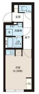 レピュア早稲田レジデンス【2階】の間取り