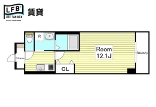 グランド・ホープ【6階】の間取り