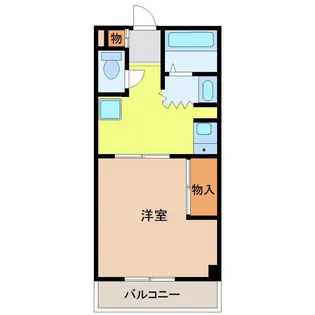第5名昭ビル【4階】の間取り
