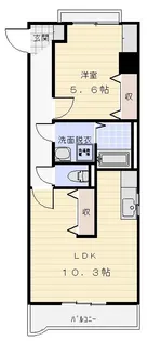 オー・エ・ヴァーレ【2階】の間取り