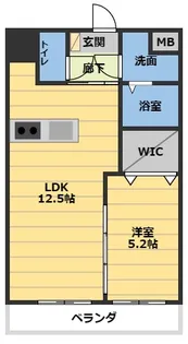 MTF-I【9階】の間取り