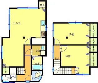 神奈川県三浦郡葉山町堀内【一戸建】の間取り