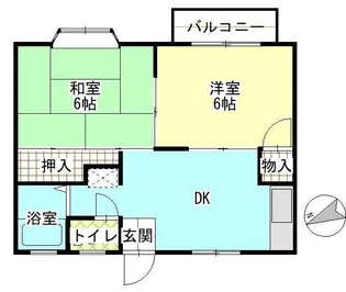 ラ・ポール【2階】の間取り