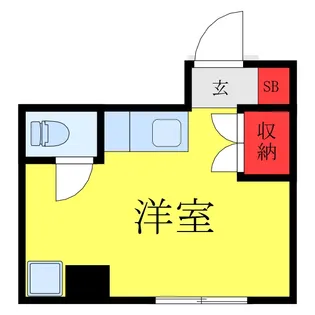 池袋見真ビル【4階】の間取り