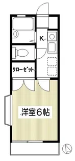 カディス68【1階】の間取り