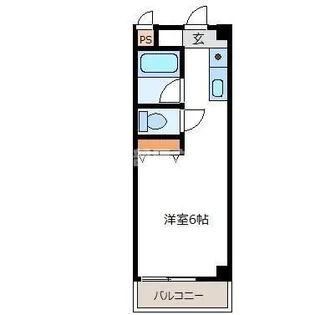 メゾンラベンダー6番館【2階】の間取り