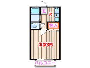 メゾンドMAYU【2階】の間取り