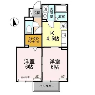 エントピア・S【1階】の間取り