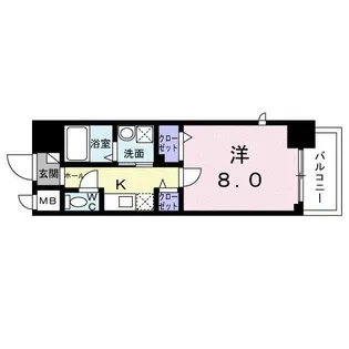 プラチナコート【7階】の間取り