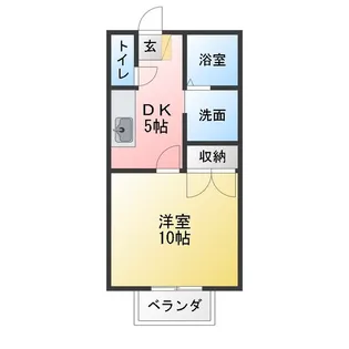 COZY COURT【2階】の間取り
