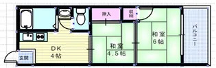 松本マンション【3階】の間取り