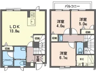 神奈川県鎌倉市鎌倉山3【一戸建】の間取り