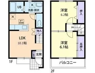 埼玉県比企郡小川町大字青山【一戸建】の間取り