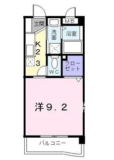 福岡県北九州市八幡西区則松1【マンション】の間取り
