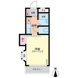 パークハイツ百合ヶ丘【1階】の間取り